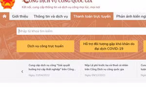 Thí điểm khai cấp hộ chiếu phổ thông qua cổng dịch vụ công
