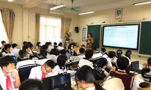 Chuyển đổi số trong trường học tại Uông Bí