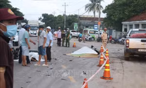 Tai nạn giao thông làm 2 người chết, 2 người nguy kịch