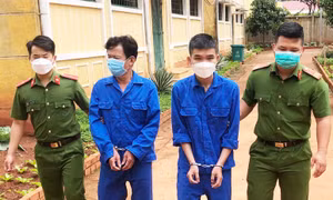 Bắt 2 tên trộm đêm chuyên “khoắng” tài sản trong ô tô đậu ven đường