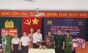 Ký kết phối hợp tạo việc làm cho quân nhân xuất ngũ
