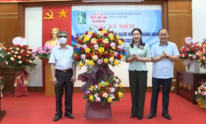 Hội Người mù Quảng Ninh kỷ niệm 40 năm ngày thành lập 