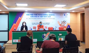 Họp báo trước giải bóng đá nữ SEA Games 31  