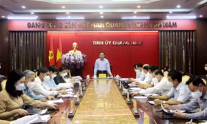 Hội nghị Ban Thường vụ Tỉnh ủy