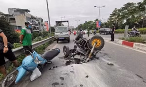 Lộ nguyên nhân xe tự chế gây tai nạn rồi bốc cháy trên đường vành đai 2