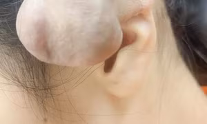 Xỏ khuyên, bấm nhiều lỗ trên vành tai dễ dẫn đến nhiều hệ luỵ
