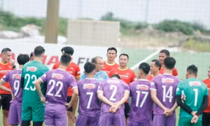 Hùng Dũng và Tiến Linh hội quân, tuyển Việt Nam lắp ghép đội hình đấu Afghanistan