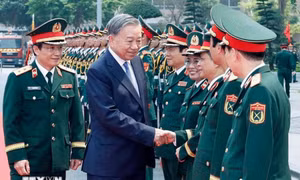 Tổng Bí thư: Xây dựng Bệnh viện Trung ương Quân đội 108 trở thành mô hình kiểu mẫu trong chăm sóc sức khỏe