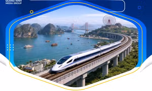 Theo dòng thời sự ngày 22/3/2026: Đường sắt cao tốc - cú hích chiến lược cho Quảng Ninh