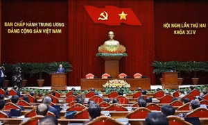 Thông báo hội nghị lần thứ hai Ban Chấp hành Trung ương Đảng khóa XIV