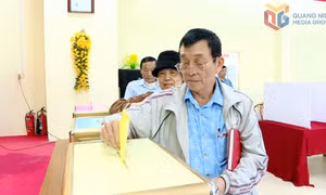 Diễn tập đảm bảo ngày bầu cử diễn ra an toàn, dân chủ, đúng luật