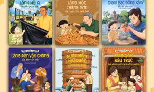 Bộ sách khơi dậy tình yêu làng nghề Việt