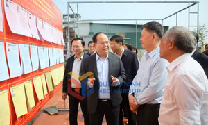 Bí thư Tỉnh ủy Quản Minh Cường kiểm tra công tác chuẩn bị bầu cử tại một số địa phương, tháng 3-2026