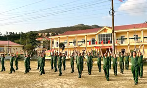 Hành trình trưởng thành của chiến sĩ mới