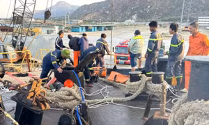 Ba người chết, hai người nguy kịch nghi do ngạt khí trong hầm tàu