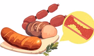 Thịt chế biến sẵn làm tăng cholesterol