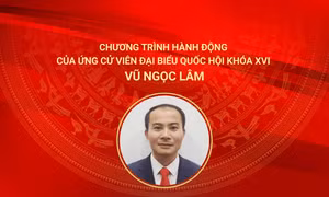 Chương trình hành động của ứng cử viên đại biểu Quốc hội khóa XVI Vũ Ngọc Lâm