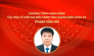 Chương trình hành động của ứng cử viên đại biểu HĐND tỉnh khóa XV Phạm Văn Hải