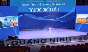 Tối nay, 3/3, sẽ diễn ra Đêm thơ Nguyên tiêu với chủ đề “Trước biển lớn”