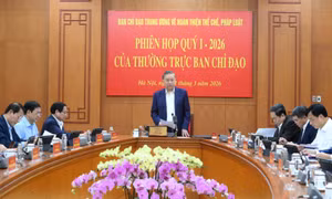 Chuyển tư duy đánh giá hiệu quả từ “pháp luật tốt trong văn bản” sang “pháp luật tốt trong cuộc sống”