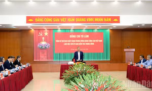 Tổng Bí thư Tô Lâm làm việc với Ủy ban Kiểm tra Trung ương
