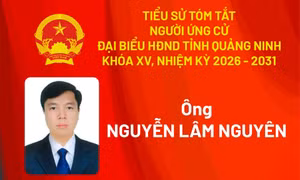 Tiểu sử ứng cử viên đại biểu HĐND tỉnh khóa XV Nguyễn Lâm Nguyên