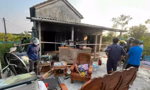 Cháy nhà ở Huế, một người tử vong