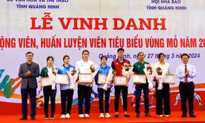 Bầu chọn VĐV, HLV tiêu biểu Vùng mỏ: Tôn vinh các tài năng thể thao Quảng Ninh
