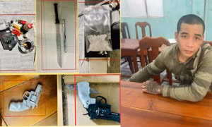 Bắt quả tang nhóm người sử dụng ma túy, Công an phát hiện có đối tượng truy nã