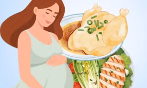 Thịt gà là lựa chọn an toàn và bổ dưỡng cho phụ nữ mang thai