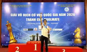 Thí sinh thi Olympia trở thành nhà vô địch cờ vua Việt Nam