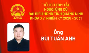 Tiểu sử ứng cử viên đại biểu HĐND tỉnh khóa XV Bùi Tuấn Anh