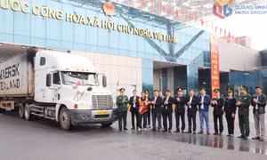 Chính thức thí điểm thông quan hàng hóa vào cuối tuần tại khu vực cầu Bắc Luân II