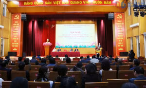 Hội nghị tiếp xúc cử tri với người ứng cử đại biểu HĐND tỉnh tại đơn vị bầu cử số 15