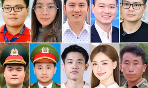 Trưởng bản cứu người trong lũ dữ cùng Hòa Minzy được vinh danh Gương mặt trẻ Việt Nam tiêu biểu