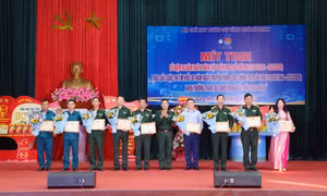 Bộ CHQS tỉnh mít tinh kỷ niệm 95 năm Ngày thành lập Đoàn TNCS Hồ Chí Minh