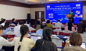 Hội chợ Du lịch quốc tế Việt Nam 2026 quy tụ 450 gian hàng trong nước và quốc tế