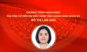 Chương trình hành động của ứng cử viên đại biểu HĐND tỉnh Quảng Ninh khóa XV Đỗ Thị Lan Anh