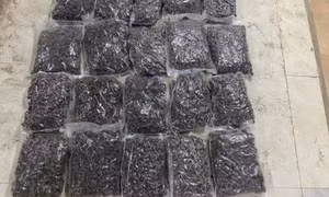 Đà Nẵng đánh sập đường dây giấu cần sa trong kiện quần áo chuyển phát nhanh