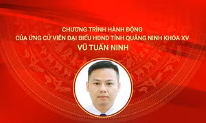 Chương trình hành động của ứng cử viên đại biểu HĐND tỉnh Quảng Ninh khóa XV Vũ Tuấn Ninh