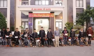 Xử lý nhóm thanh thiếu niên phóng nhanh, vượt ẩu ở Sơn La