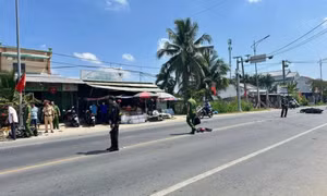 Hai xe máy tông nhau trực diện, 1 người chết, 2 người bị thương