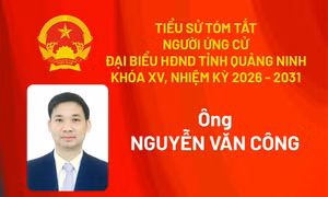 Tiểu sử ứng cử viên đại biểu HĐND tỉnh khóa XV Nguyễn Văn Công