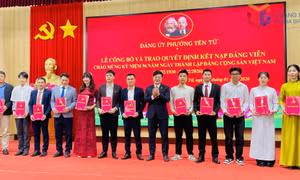Tập trung phát triển đảng viên ngay từ đầu năm