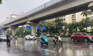 Thời tiết ngày 25/3: Bắc Bộ nhiều nơi có mưa, Nam Bộ có nơi nắng nóng