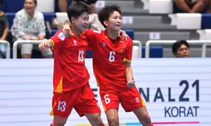 Thắng đậm Indonesia, tuyển futsal nữ Việt Nam giành HCĐ ở Giải futsal nữ Đông Nam Á 2026