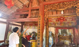 Xem xét đưa dự án Tu bổ, tôn tạo di tích Đình, Miếu Cái Chiên vào kế hoạch đầu tư công trung hạn giai đoạn 2026 - 2030