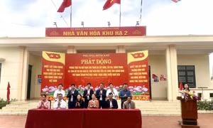 Phường Bình Khê phát động phong trào toàn dân tham gia cải tạo, chỉnh trang đô thị