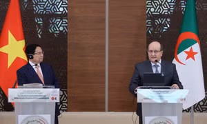 Đưa quan hệ hợp tác Việt Nam-Algeria trở thành hình mẫu trong quan hệ quốc tế