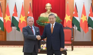 Tổng Bí thư Tô Lâm hội kiến Quốc vương Jordan Abdullah II Ibn Al-Hussein